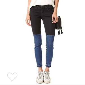 Blank NYC | Two Tone Raw Hem Jeans